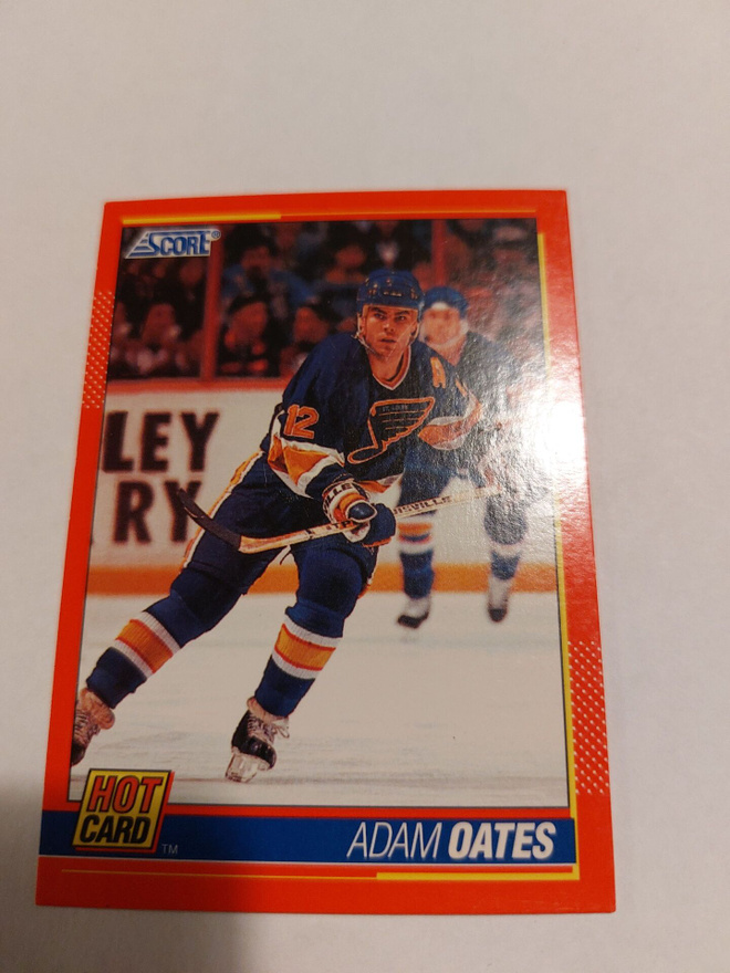 1991-92 Score Hot Cards #6 Adam Oates