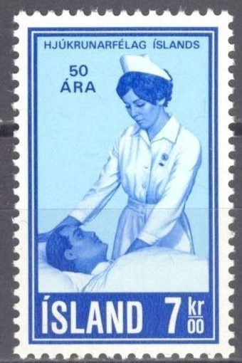 (SA0603) ICELAND, 1970 (Icelandic Nursing Association) MNH**