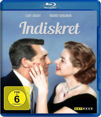 indiscreet (60 663) UUSI -DE- BLU-RAY gary grant 1958