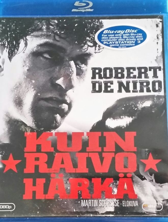 Kuin raivo härkä -Blu-Ray