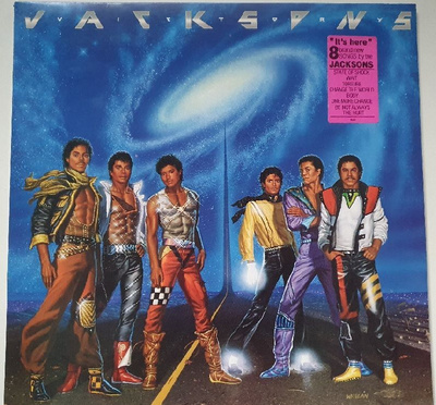 The Jacksons: Victory (LP, albumi) - hyvä kunto!