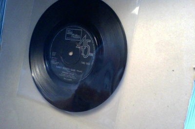 POPCORN WYLIE :: FUNKY RUBBER BAND :: VINYYLI  7"  UK-1975 !