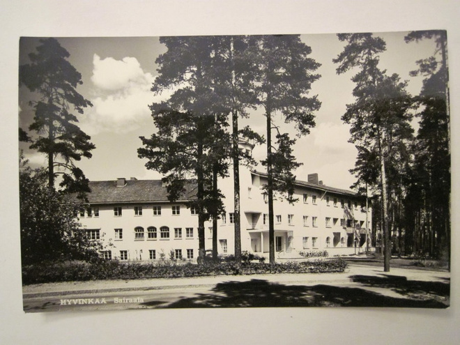 VANHA Postikortti Hyvinkää 1950-l Alkup.Mallikappale