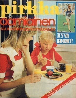 Pirkka n:o 8 1976 Björn Weckström. Purppuri Kiikoisissa.