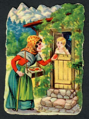 Wanha - Satunelkku - Lumikki - 1900-l alku!
