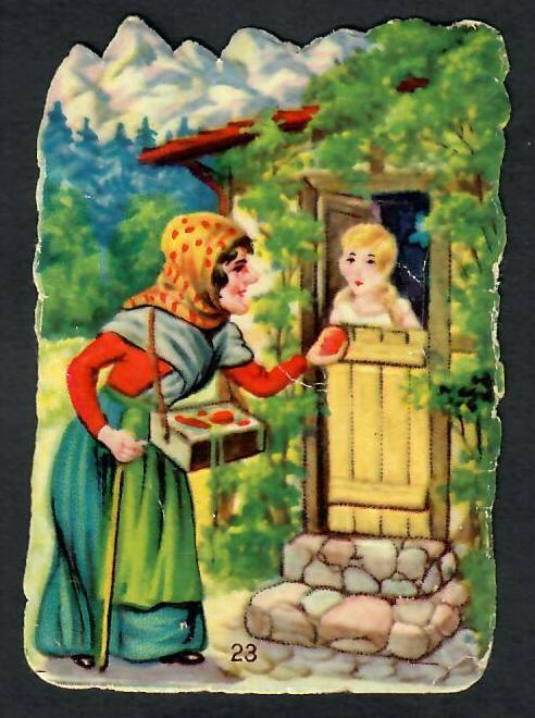 Wanha - Satunelkku - Lumikki - 1900-l alku!
