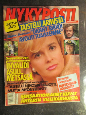 NYKYPOSTI LEHTI 9 / 1994 SISÄLLYSLUETTELO KUVA 2