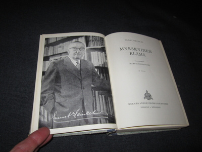 Ernst Heinkel MYRSKYINEN ELÄMÄ ( 1 p. 1955 )