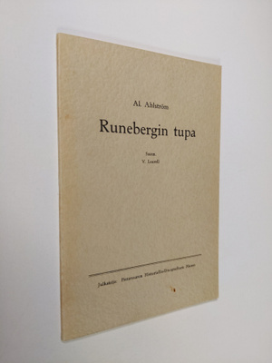 Alarik Ahlström : Runebergin tupa