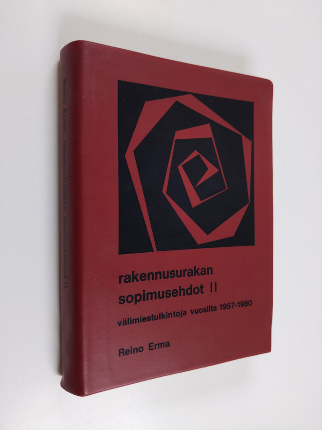 Reino Erma : Rakennusurakan sopimusehdot, 2 - Välimiestul...