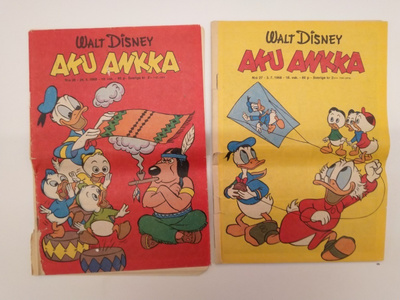 Aku Ankka 1968 2 kpl
