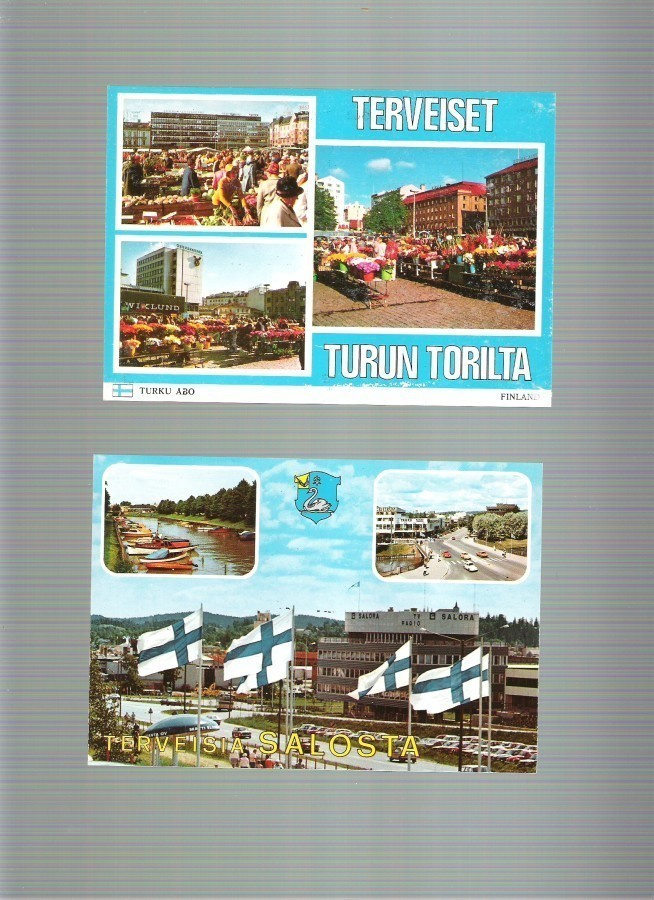 Turku 4 kpl. ja yksi Salo.