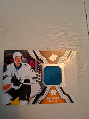 2021-22 SPx Rookie Jersey #RJDA Jonathan Dahlen