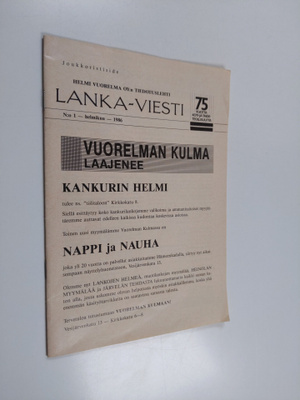 Lanka-viesti 1/1986
