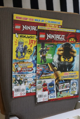 2 kpl LEGO Ninjago -lehteä 3/2019 ja 1/2020