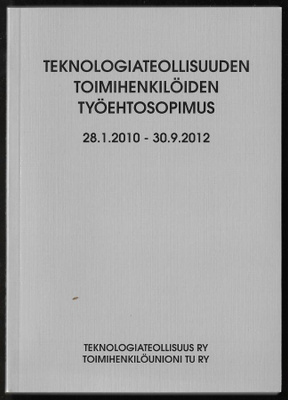 Teknologiateollisuuden toimihenkilöiden TES 2010-2012