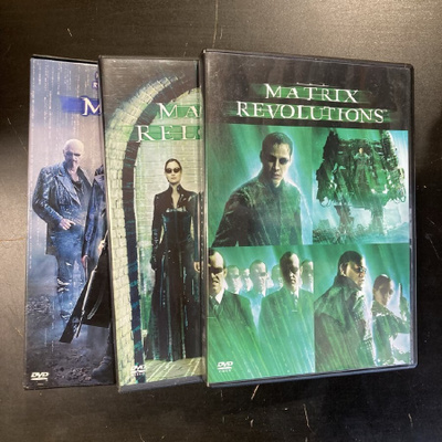 Matrix trilogia 3DVD