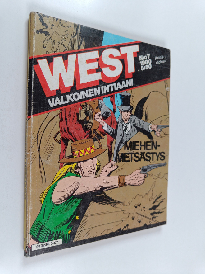 West - Valkoinen intiaani n:o 7/1980 : Miehenmetsästys