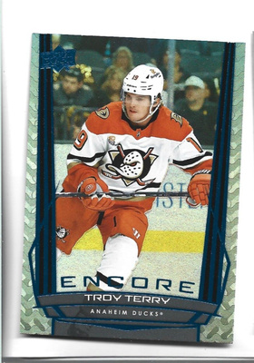 TROY TERRY - DUCKS - ENCORE # E-45 UD 2025-26 - SININEN