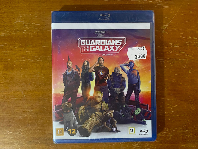 Guardians of Galaxy Volume 3 Blu-ray