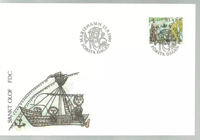 ÅLAND EPK FDC 7/1995: St Olof, historia