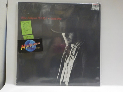 PEPE AHLQVIST HARP - HARD TIME EX/M- RARE LP FIN-91