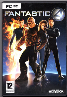 PC DVD-ROM: FANTASTIC 4 (WIN 98/ME/2000/XP)