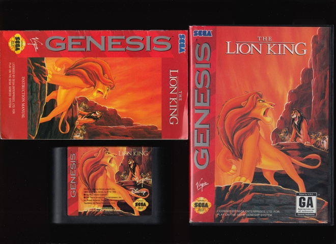 Sega Genesis (Mega Drive): Disney's The Lion King (CIB)