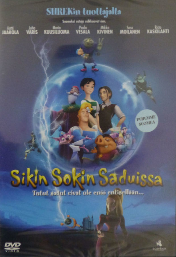 Sikin sokin saduissa 1 Elokuva dvd