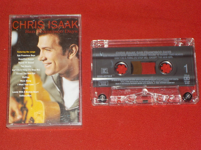 C-kasetti - CHRIS ISAAK - San Francisco Days - 1993  EX+