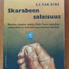 S.S.Van Dine: Skarabeen salaisuus, Otava 1960, 3.p. - pikkukuva 1