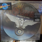 SAXON - WHEELS OF STEEL UUSI KUVALEVY 2005 uk - pikkukuva 1