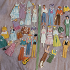 Paperinuket hääseurue 1940-50-luku - pikkukuva 1