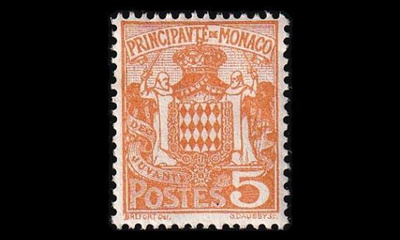 Monaco 76 ** Vaakuna 5 C (1924)