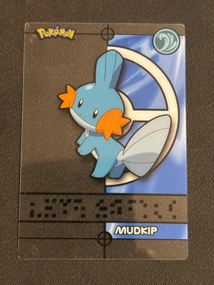 Mudkip *Magic Message Cards* Pokemon