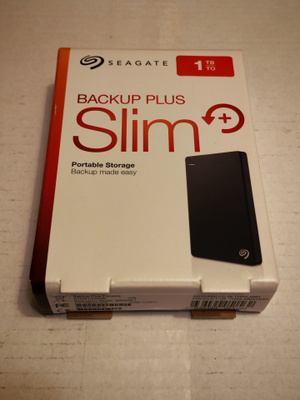 Seagate 1TB Backup Plus Slim