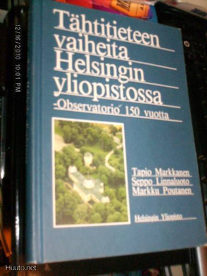 Tähtitieteen vaiheita Helsingin yliopistossa (1p.1984)Sis.pk