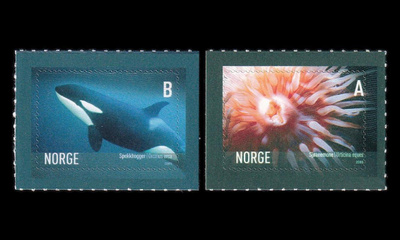 Norja 1544-5_II ** Merieliöitä arkkimerkit (2005)