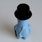 5,8 cm, MUUMI-FIGUURI MOOMIN 1992 BULLS MUUMIPAPPA - pikkukuva 2