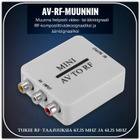 Mini AV-RF-muunnin - yhdistä vanhat ja uudet laitteet #31096 - pikkukuva 2