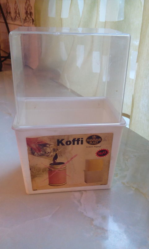 Koffi Kahvipaketin säilytysastia