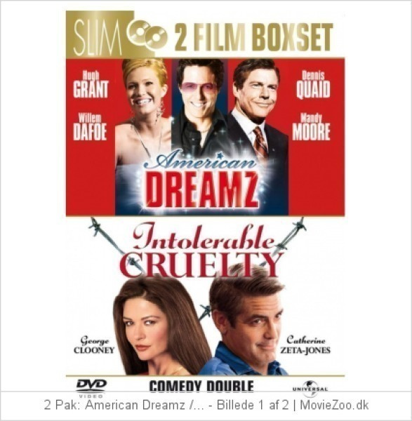 American Dreamz & Intolerable Cruelty  -  (2 DVD)
