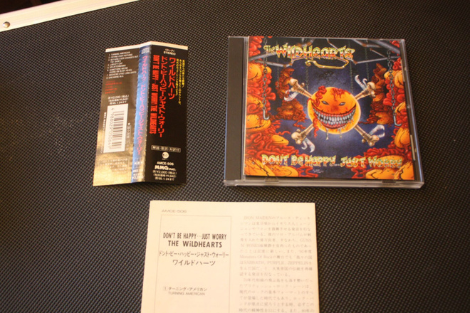 The Wildhearts – Don't Be Happy... Just Worry MCD JAPANI