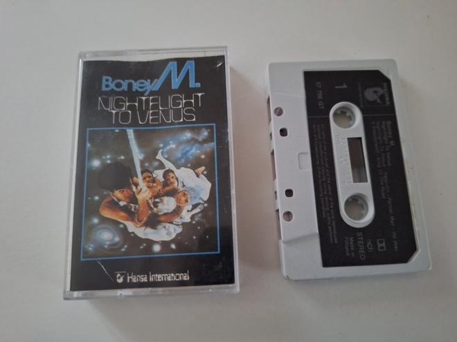 BONEY M. - NIGHTFLIGHT TO VENUS c-kasetti