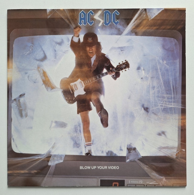 AC/DC Blow Up Your Video LP Europe painos ACDC WX 144