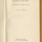 Perry: ODYSSEIA POJILLE – Karisto 1928 - 1. painos - Homeros - pikkukuva 1