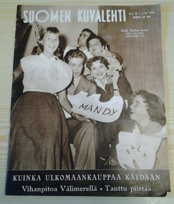 Suomen Kuvalehti No 39 lokakuu 1955