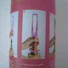 Screwpull samppanjakorkin avaaja Pop Bulle pinkki - pikkukuva 1