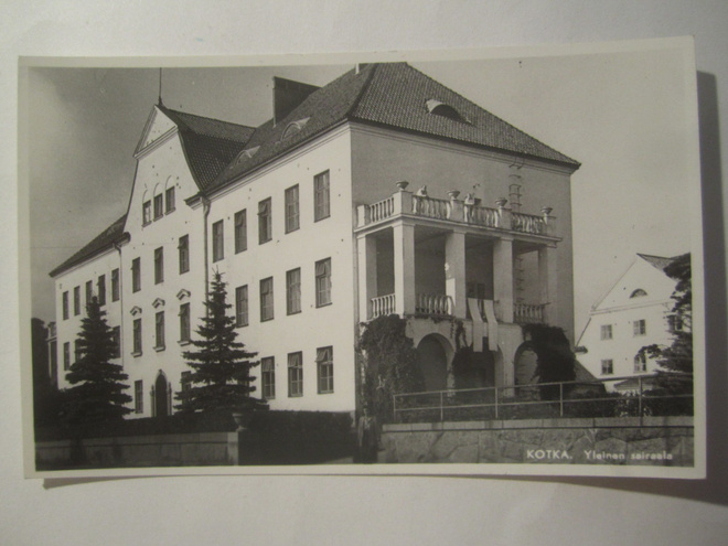 VANHA Postikortti Kotka 1950-l Alkup.Mallikappale
