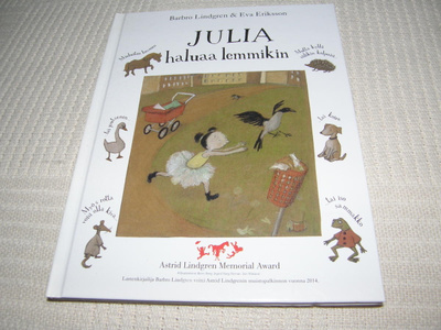 Lindgren - Eriksson Julia haluaa lemmikin